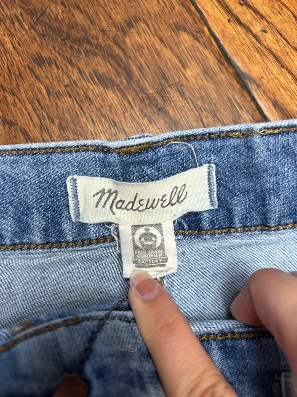 Madewell high rise